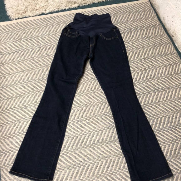 Old Navy Denim - Old Navy maternity jeans dark wash